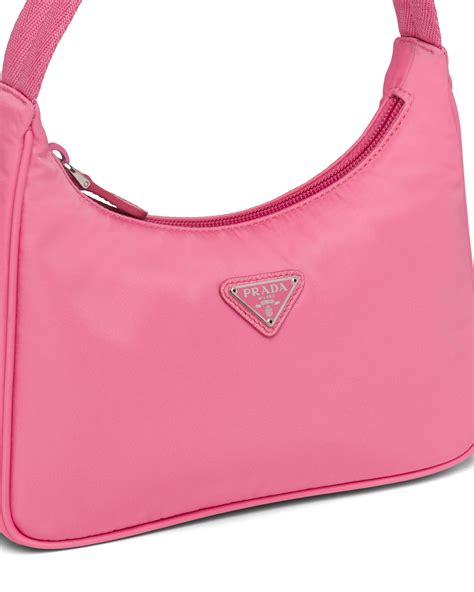 prada nylon mini bag pink|prada mini bags re edition.